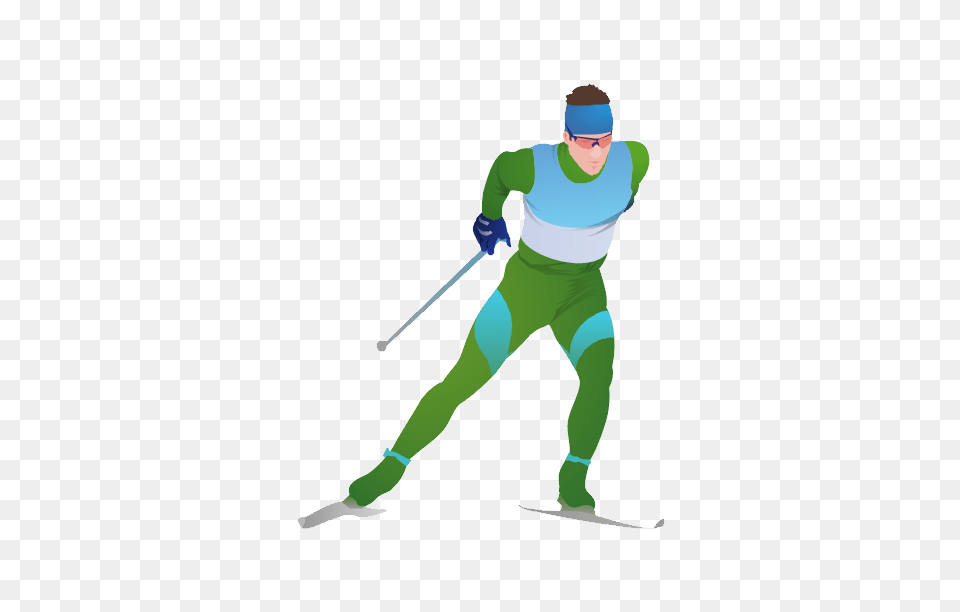 Biathlon, Outdoors, Nature, Snow, Person Free Png Download