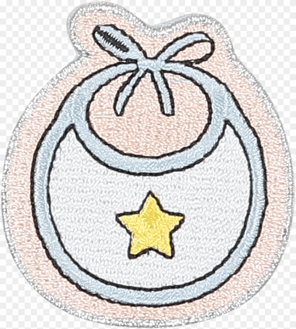 Bib Sticker Patch Embroidery, Home Decor, Rug Free Transparent Png