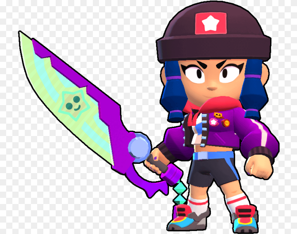 Bibi Brawl Stars Starlist Brawl Stars Kahraman Bibi, Baby, Person, Face, Head Free Transparent Png