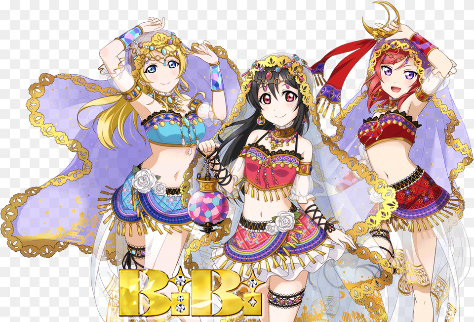Bibi Muse And Love Live Image Love Live Arabian Nights, Book, Publication, Comics, Adult Free Png Download