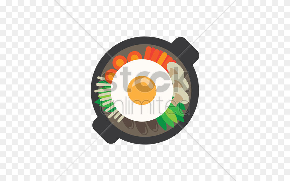 Bibimbap Vector Cooking Pan, Cookware, Frying Pan, Lighting Png Image
