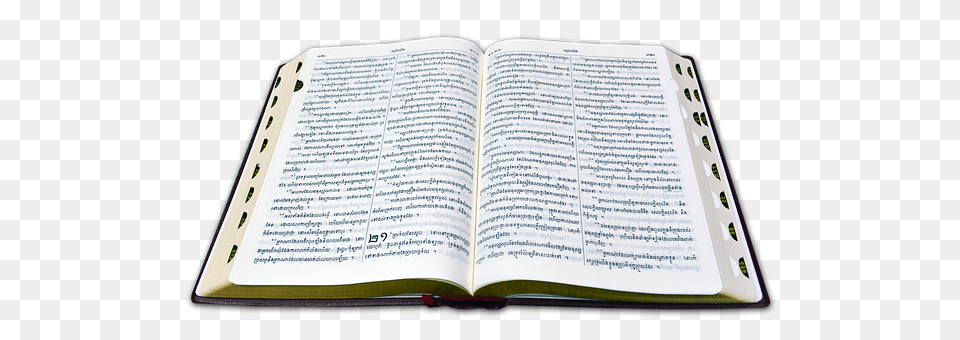 Bible Book, Page, Publication, Text Free Png
