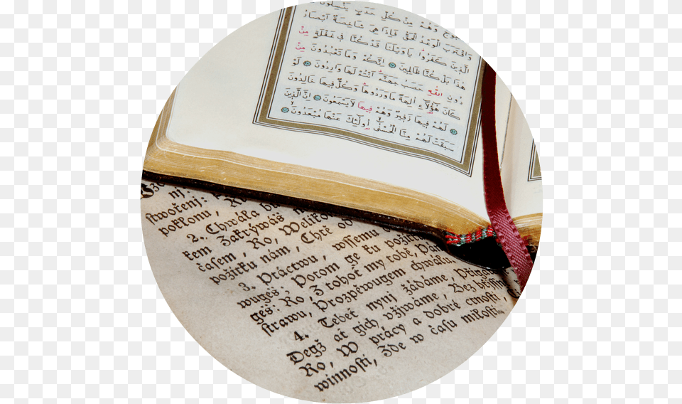 Bible And Quran Bible And Quran, Photography, Text, Book, Publication Free Png Download