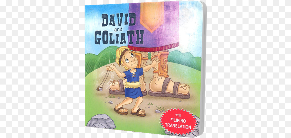 Bible Board Book Educational Bible Board Books With Foil Titles Daniel, Comics, Publication, Baby, Person Free Png