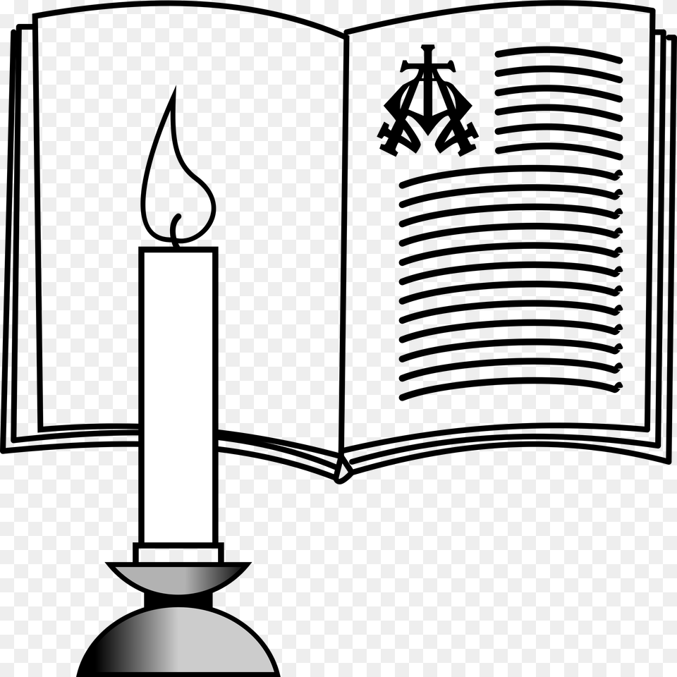 Bible Candle Clipart, Cutlery, Lighting Png