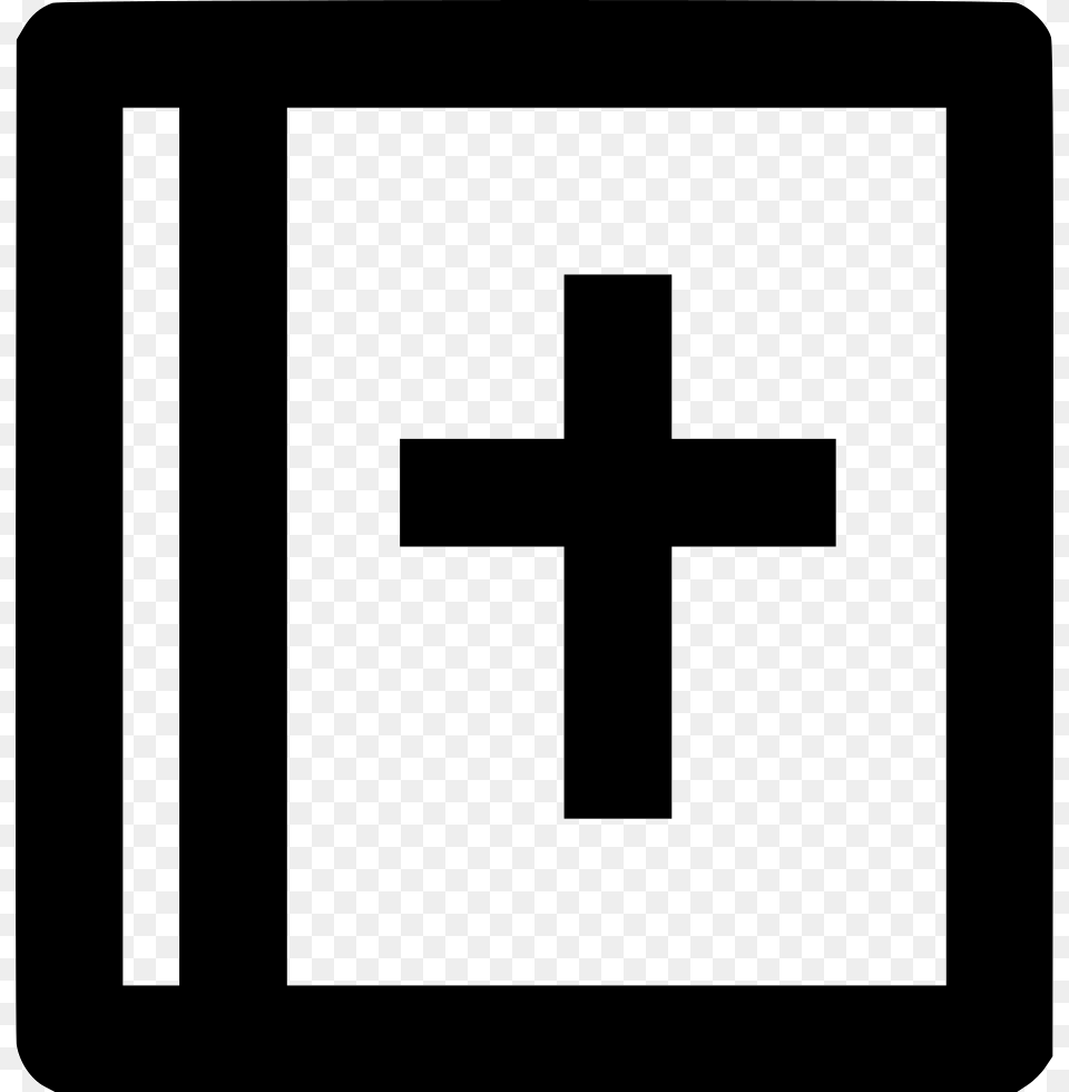 Bible Icon Free Download, Cross, Symbol Png Image