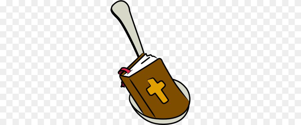 Bible In Spoon Bible Clip Art, Cutlery Free Transparent Png
