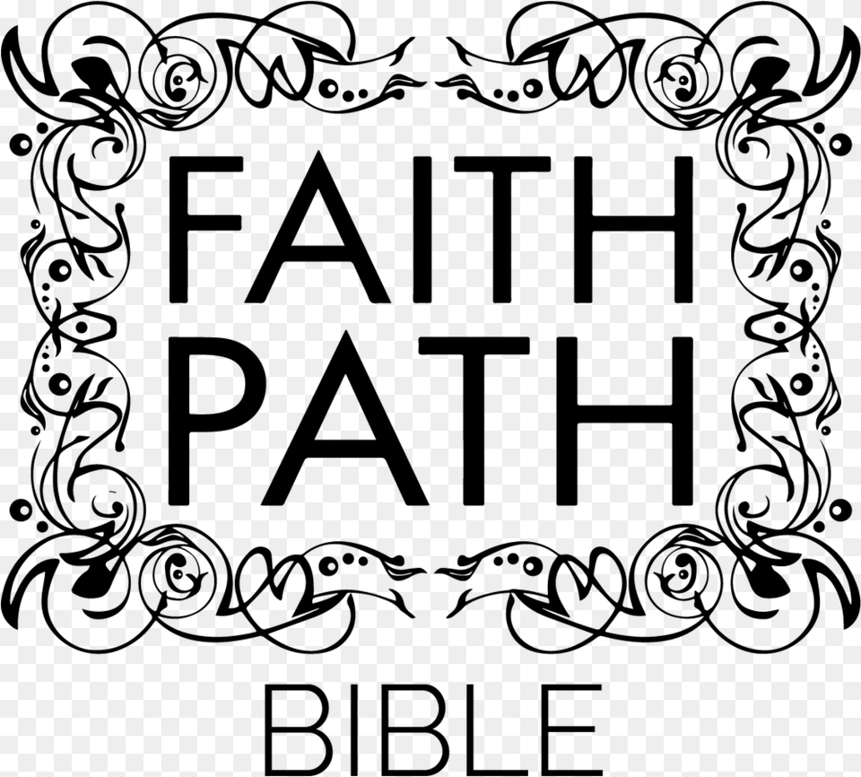 Bible Path Of Faith, Gray Png Image