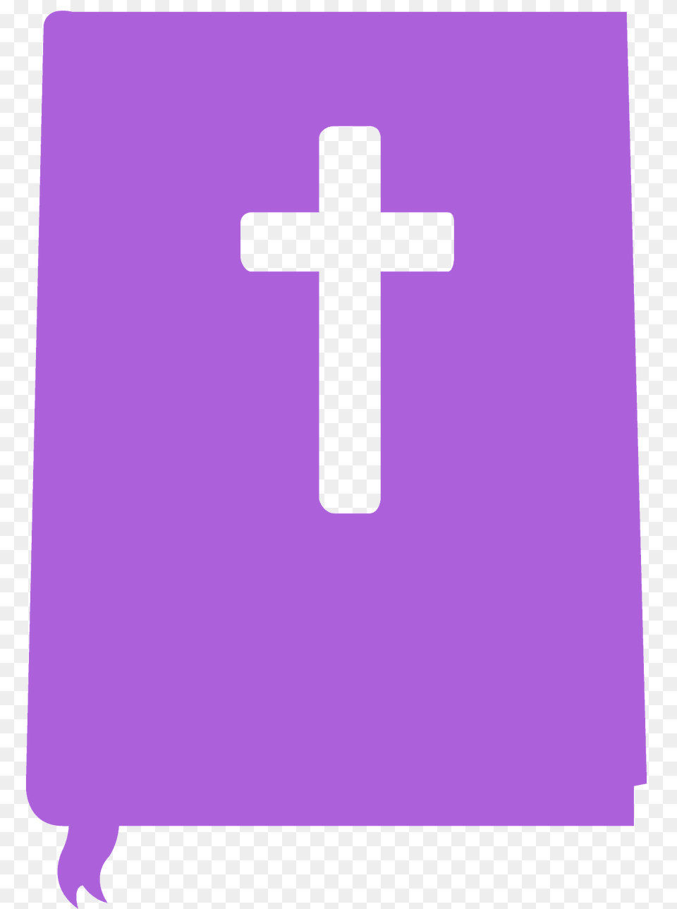 Bible Silhouette, Cross, Symbol Free Png