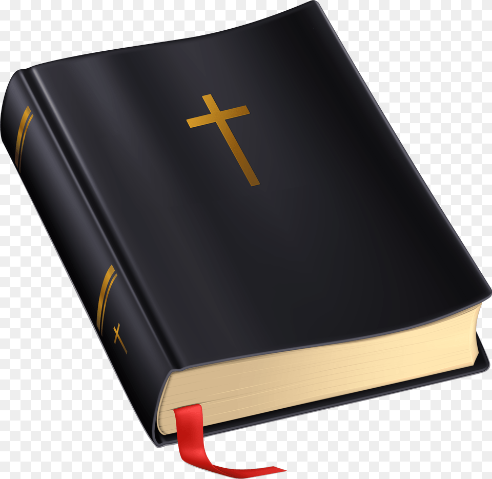 Bible With Cross, Book, Publication, Text Free Transparent Png