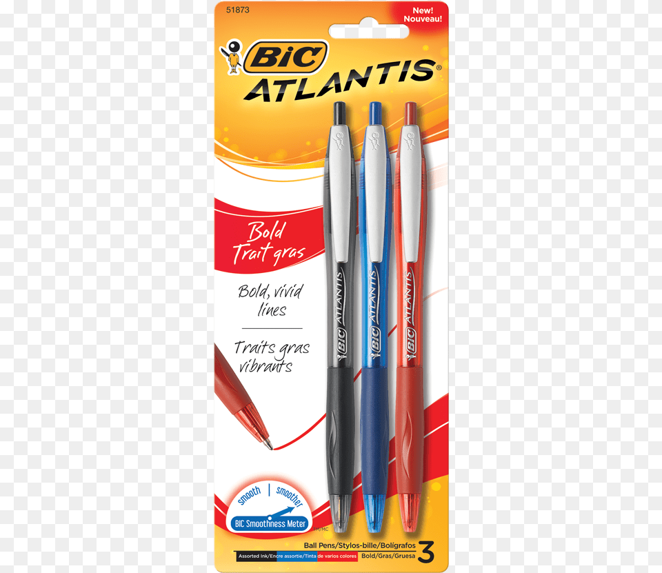 Bic Atlantis Ball Pen Free Png Download