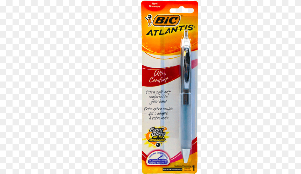 Bic Atlantis Ultra Comfort, Pen, Can, Tin Free Transparent Png