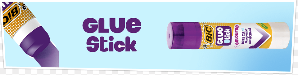 Bic Glue Stick Ecolutions Label, Purple, Bottle, Can, Tin Png Image