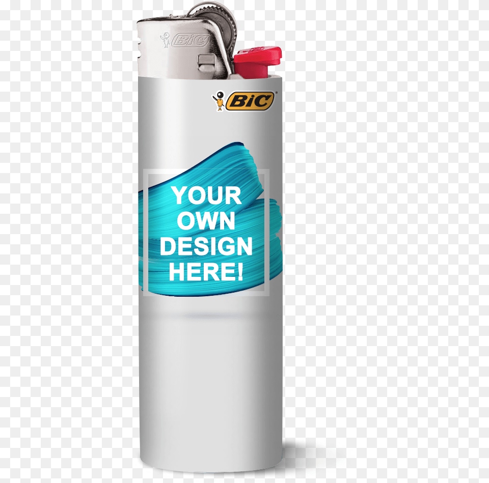 Bic Lighter 4 Pack Assorted Colors Full Size, Bottle, Shaker Png Image