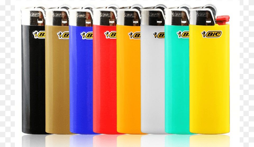Bic Lighters Bic Lighter Full Size 6 Piece, Can, Tin, Bottle, Shaker Free Png