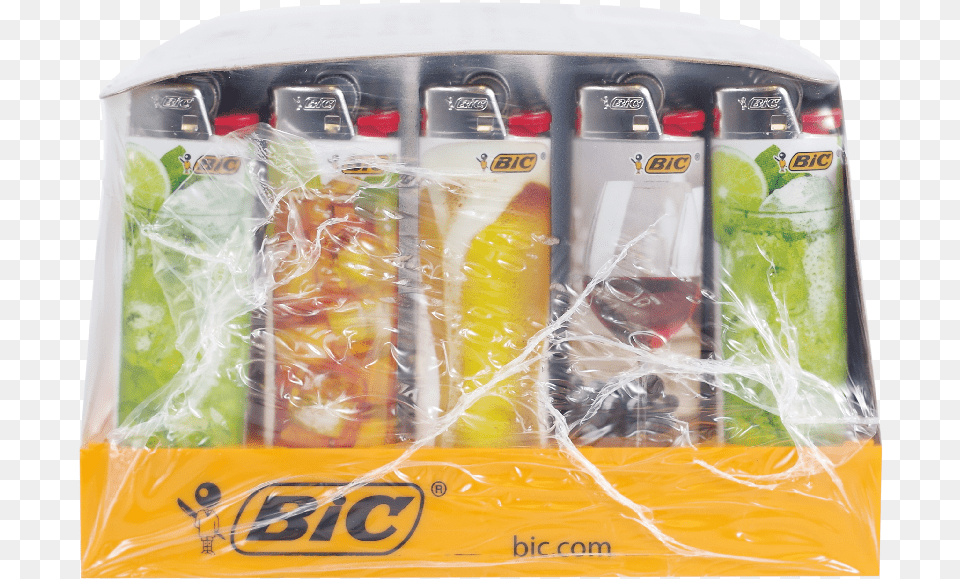 Bic Lighters Cheers Display Convenience Food, Plastic Wrap Png