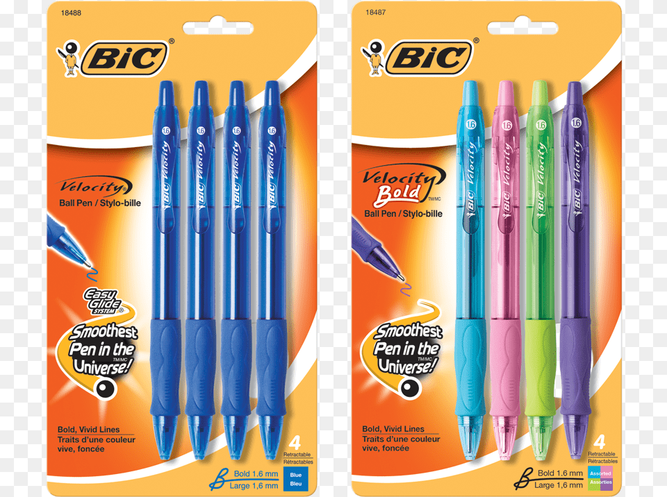 Bic Velocity Pens, Pen Png