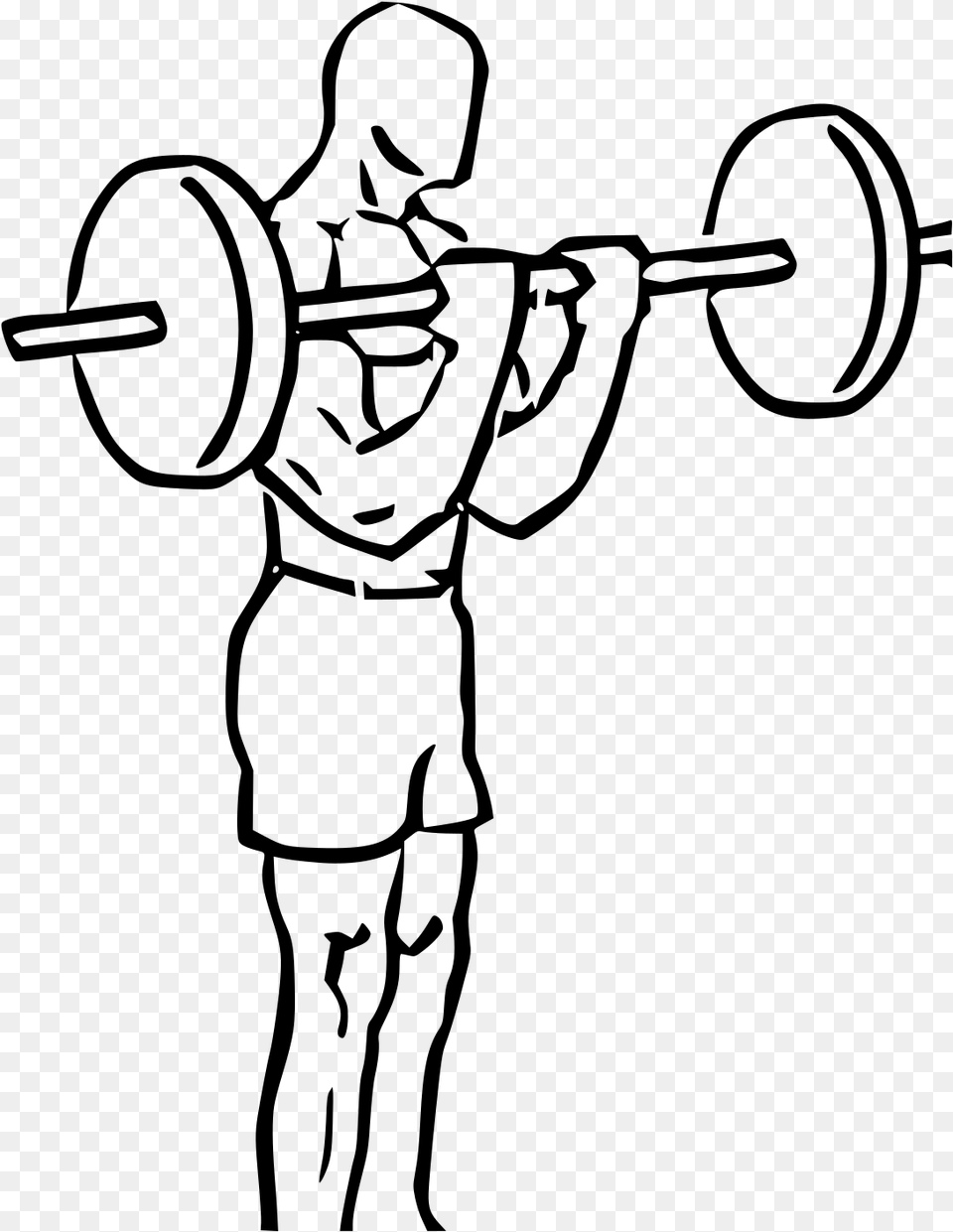 Bicep Curl Vector, Gray Png Image