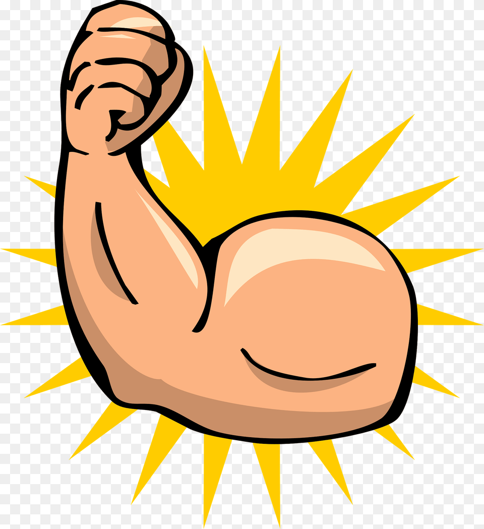 Biceps Muscle Clipart, Arm, Body Part, Person, Hand Png