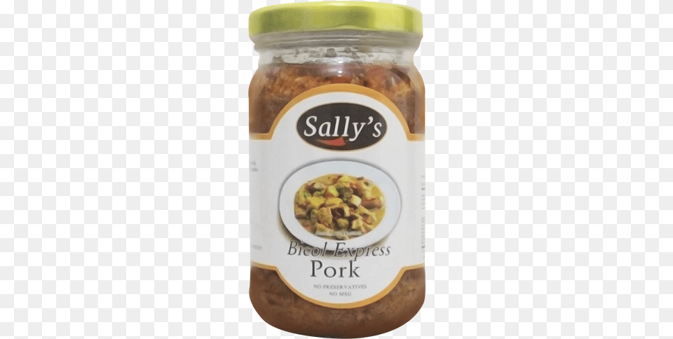 Bicol Express Pork Bicol Express, Food, Relish, Jar, Plate Free Transparent Png