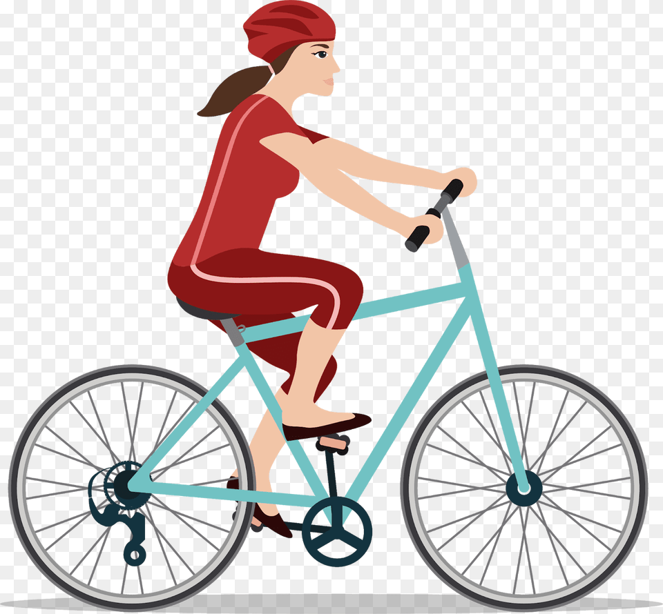 Bicycle, Vehicle, Transportation, Person, Machine Png Image