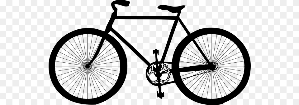 Bicycle Gray Free Transparent Png