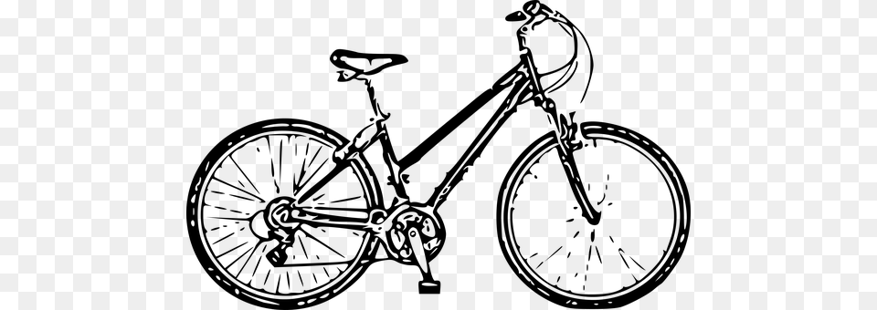 Bicycle Gray Png Image