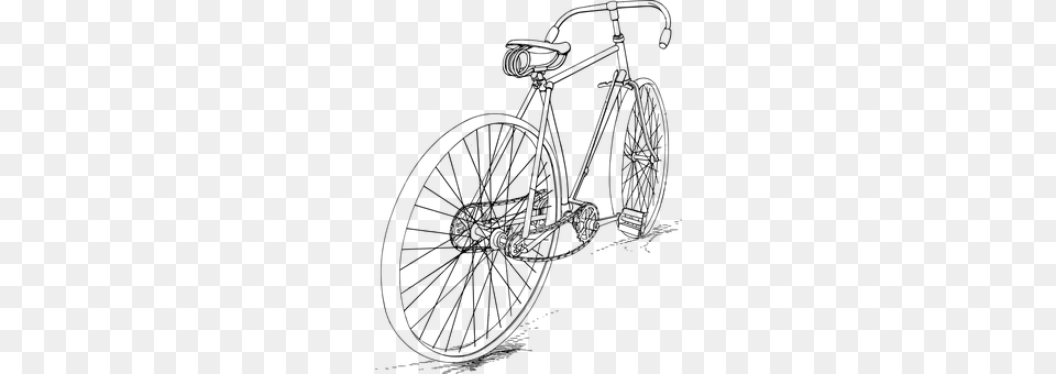 Bicycle Gray Free Transparent Png