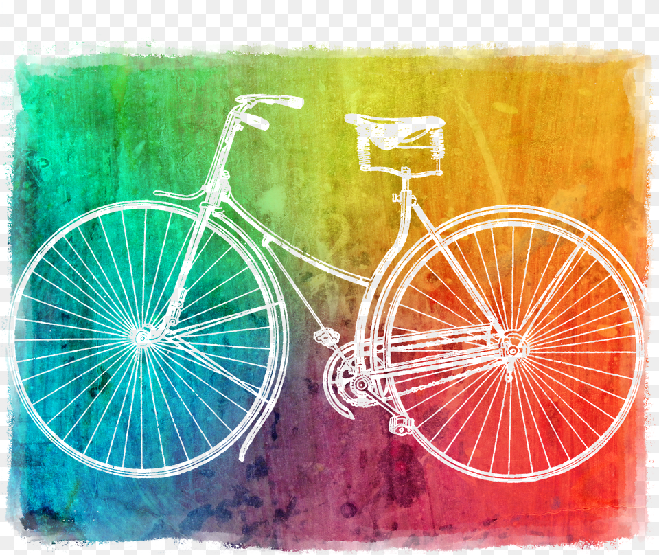 Bicycle, Machine, Spoke, Wheel, Transportation Free Png