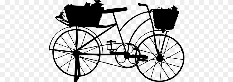 Bicycle Gray Free Png Download