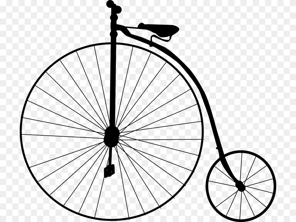 Bicycle, Gray Png Image