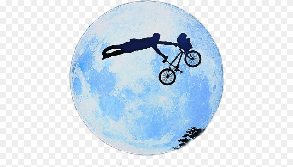 Bicycle Bicycling Cycling Cycle Moon Moonlight Moonremi, Astronomy, Outdoors, Night, Nature Png Image
