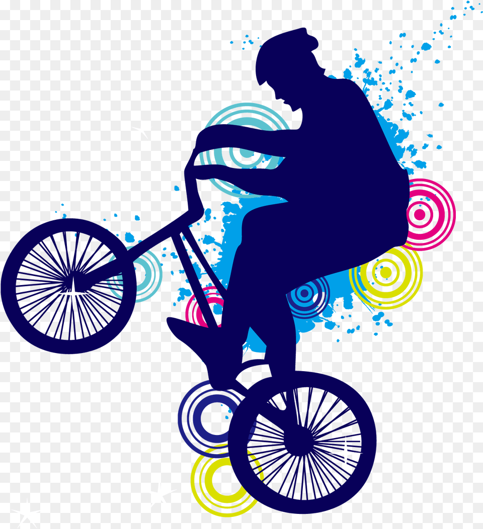 Bicycle Bike Bmx Bmx, Spoke, Machine, Wheel, Art Png