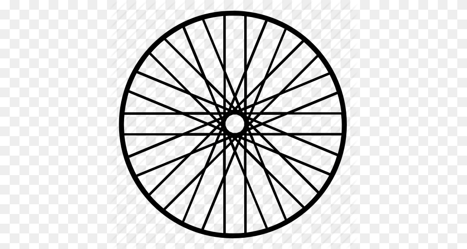 Bicycle Bike Cycle Cycling Sport Wheel Icon, Alloy Wheel, Car, Car Wheel, Machine Free Png Download