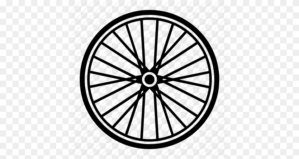 Bicycle Bike Part Spoke Wheel Icon, Alloy Wheel, Car, Car Wheel, Machine Png Image