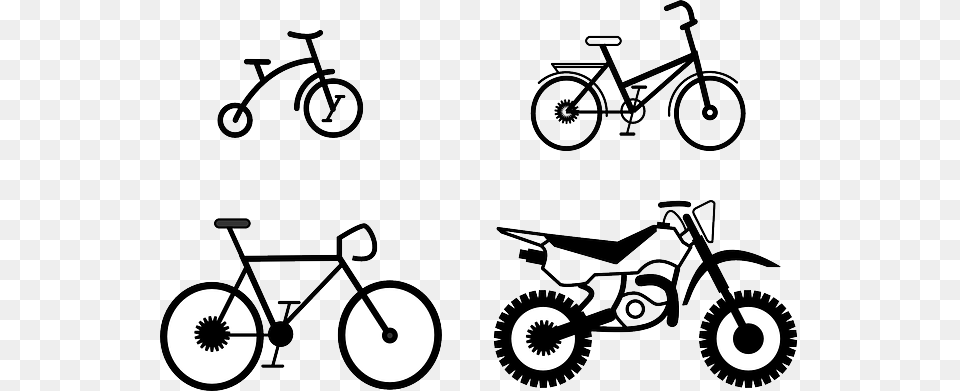 Bicycle Bike Speed Tricycle Motorbike Pictogram Bike Clip Art, Machine, Spoke, Transportation, Vehicle Free Transparent Png