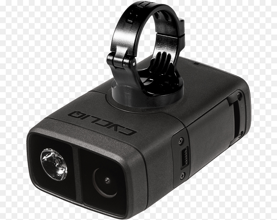 Bicycle Camera And Headlight System Cycliq Hidden Camera, Electronics, Video Camera, Lamp Png Image