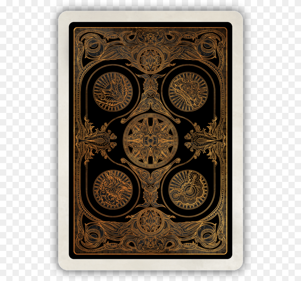 Bicycle Card Back Fantasy Card Back Design, Home Decor, Rug, Pattern, Accessories Png