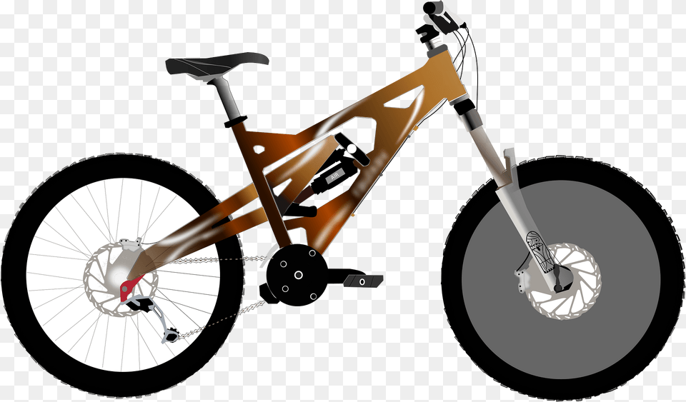 Bicycle Clipart, Mountain Bike, Transportation, Vehicle, Machine Free Png