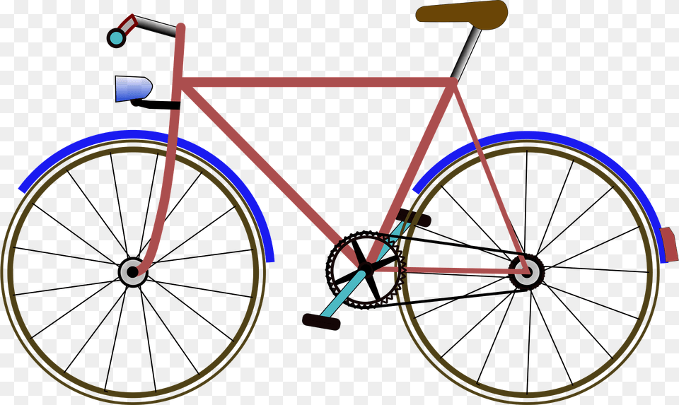 Bicycle Clipart, Machine, Spoke, Wheel, Transportation Png Image