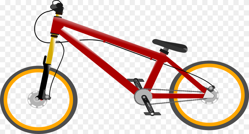 Bicycle Clipart, Transportation, Vehicle, Grass, Lawn Free Png