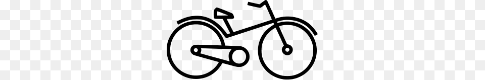 Bicycle Clipart B Cycle Icons, Gray Png