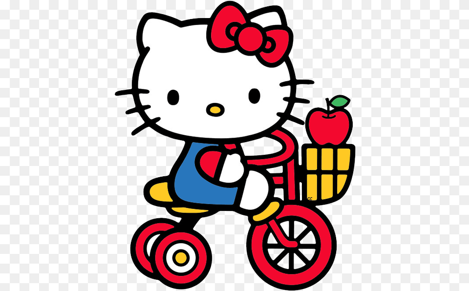 Bicycle Cycling Hellokittybicyclepng Hello Kitty, Transportation, Tricycle, Vehicle, Ammunition Free Png