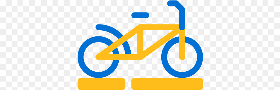 Bicycle Cycling Holiday Vacation Icon Of Happy Road Bicycle, Vehicle, Transportation, Device, Grass Free Png Download