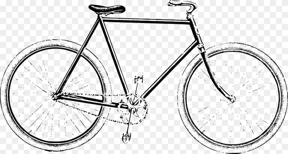 Bicycle Drawing Retro Style Computer Icons Cycling, Transportation, Vehicle, Machine, Wheel Free Png