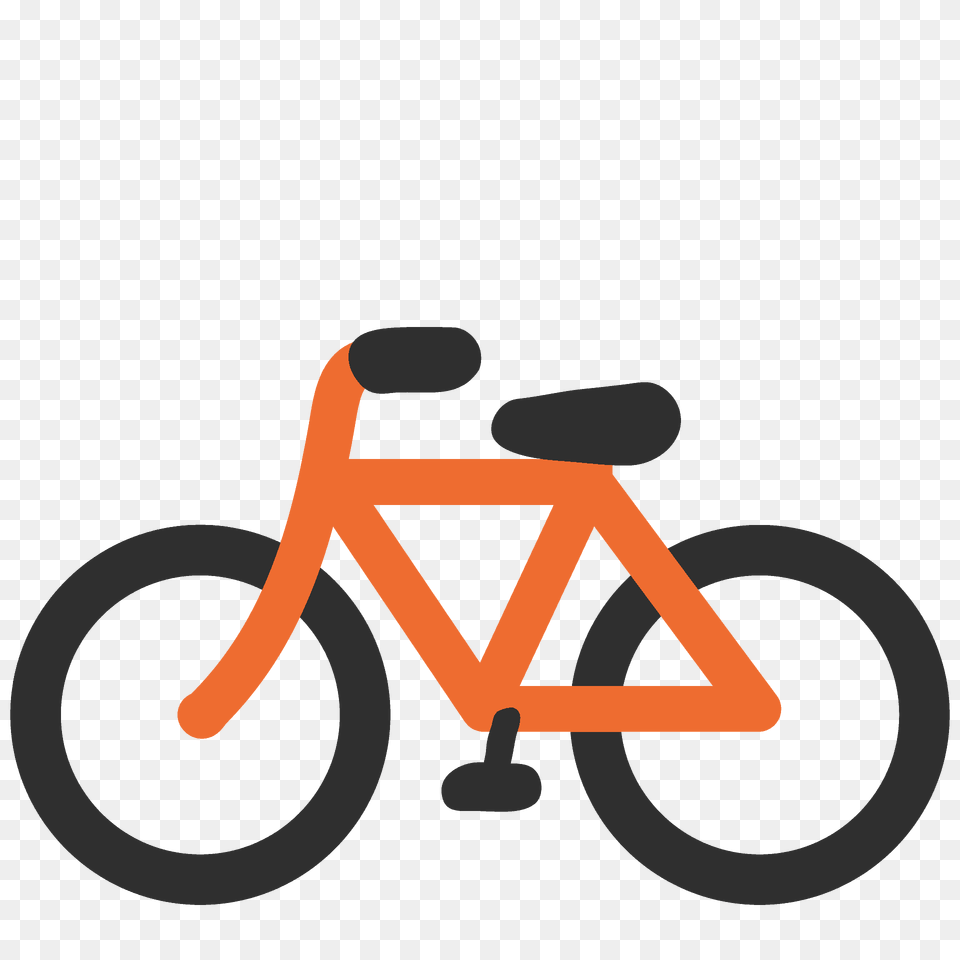 Bicycle Emoji Clipart, Transportation, Vehicle, Machine, Wheel Free Png Download