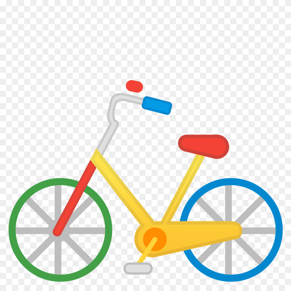 Bicycle Emoji Clipart, Machine, Transportation, Vehicle, Wheel Png