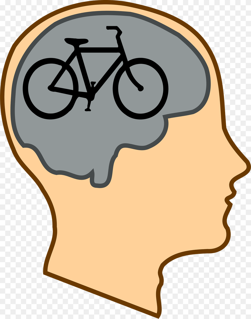 Bicycle For Our Minds Clipart, Cap, Clothing, Hat, Transportation Png Image