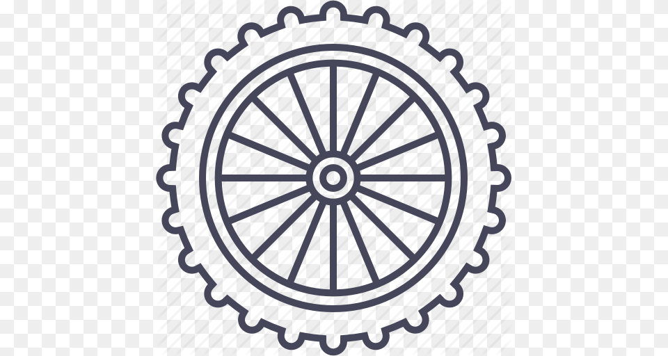 Bicycle Front Wheel Mountain Bike Wheel Icon, Alloy Wheel, Car, Car Wheel, Machine Free Transparent Png