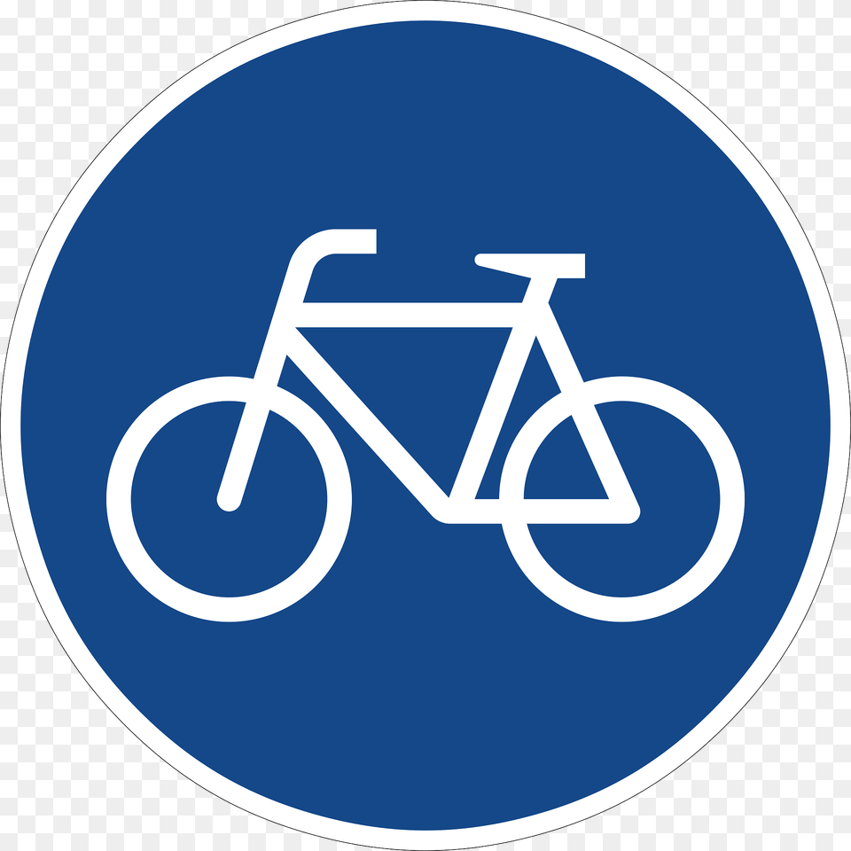 Bicycle Path Clipart, Sign, Symbol Free Png